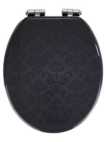 Wenko Absenkautomatik-WC-Sitz "Bellevue" in Schwarz