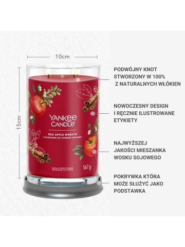 Yankee Candle Świeca zapachowa "Red Apple Wreath" - 567 g