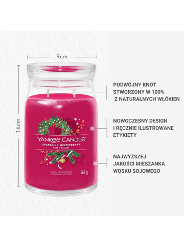 Yankee Candle Świeca zapachowa "Sparkling Winterberry" - 567 g