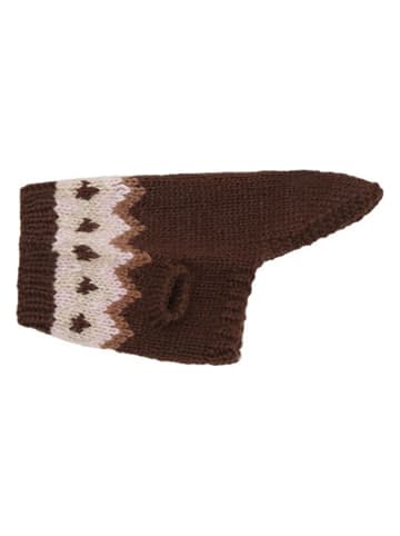 VOV & VUF Sweter w kolorze brązowym dla psa