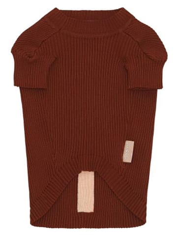 VOV & VUF Hundepullover in Rot/ Creme