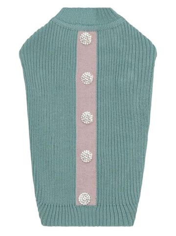 VOV & VUF Hundepullover in Mint/ Rosa