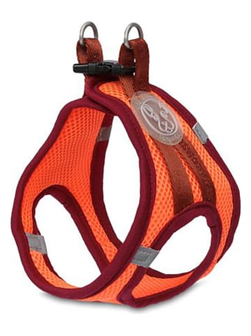 VOV & VUF Hundegeschirr in Braun/ Orange - (L)30-32 cm