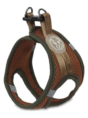VOV & VUF Hundegeschirr in Khaki - (L)30-32 cm
