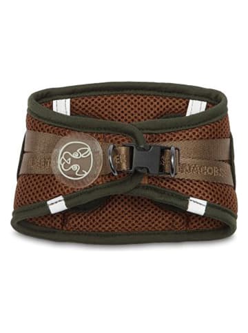 VOV & VUF Hundegeschirr in Khaki - (L)30-32 cm
