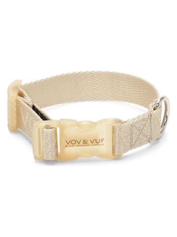 VOV & VUF Hondenhalsband crème