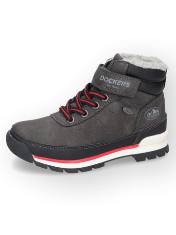 Dockers by Gerli Boots in Schwarz/ Anthrazit