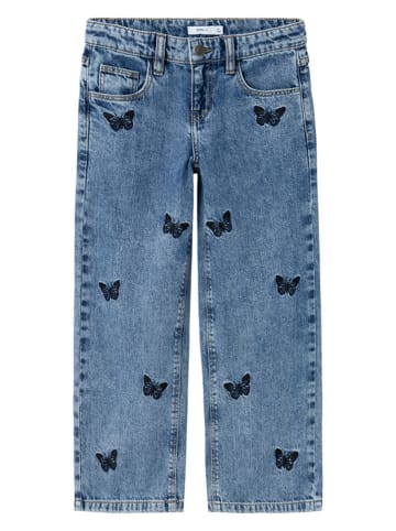 name it Jeans "Bella" - Staright fit -  in Blau