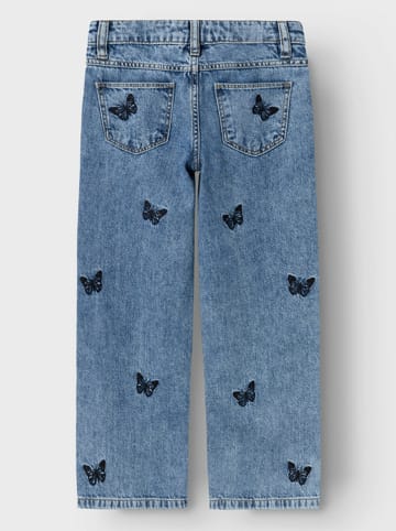 name it Jeans "Bella" - Staright fit -  in Blau