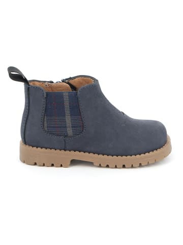 Grünland Junior Leder-Boots in Dunkelblau