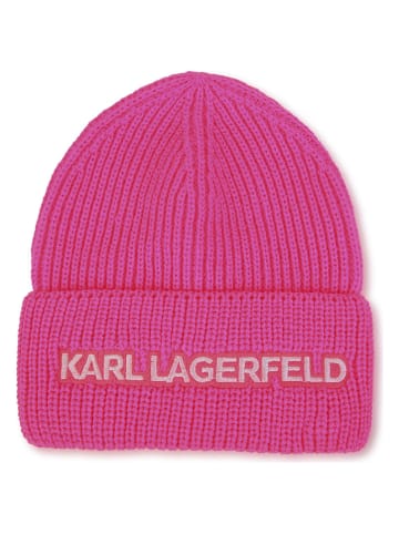 Karl Lagerfeld Kids Mütze in Pink