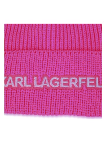 Karl Lagerfeld Kids Mütze in Pink