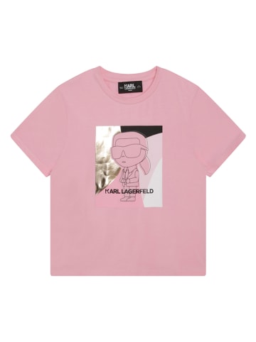 Karl Lagerfeld Kids Shirt lichtroze