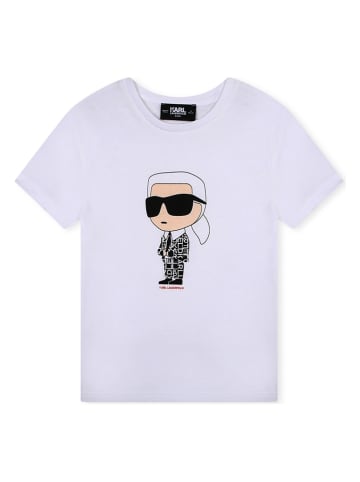 Karl Lagerfeld Kids Shirt wit goedkoop kopen limango