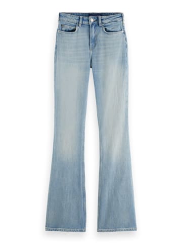 Scotch & Soda Spijkerbroek - flared fit - lichtblauw