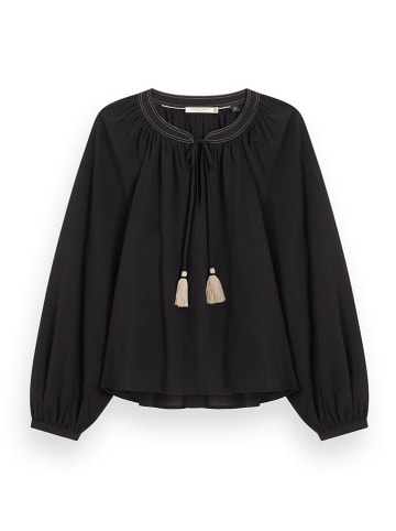 Scotch & Soda Bluse in Schwarz