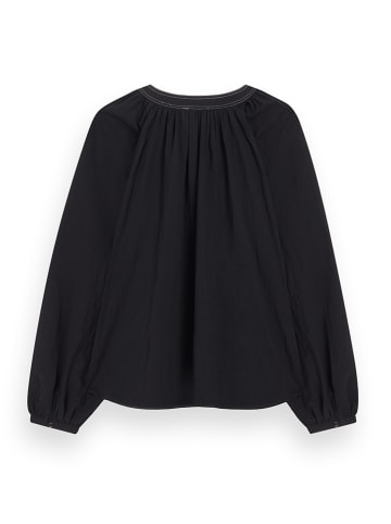 Scotch & Soda Bluse in Schwarz