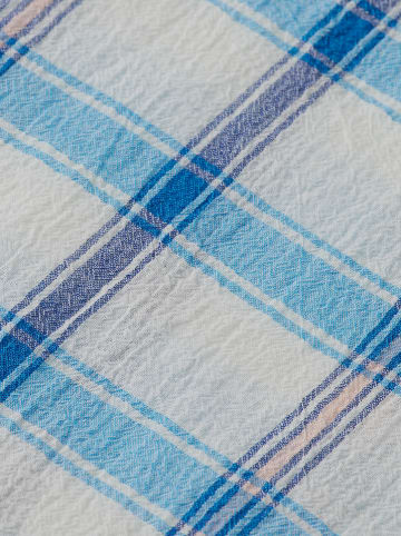 Scotch & Soda Bluse in Weiß/ Blau