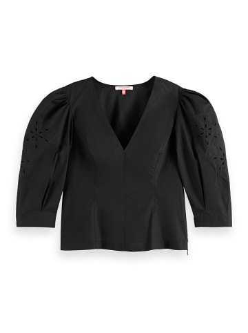Scotch & Soda Bluse in Schwarz