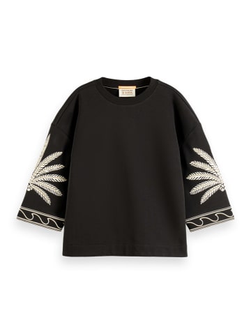 Scotch & Soda Sweatshirt in Schwarz