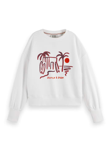 Scotch & Soda Sweatshirt wit