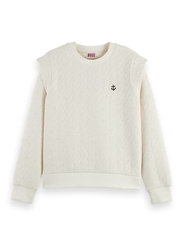 Scotch & Soda Sweatshirt in Creme