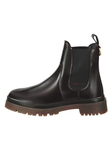GANT Footwear Leren chelseaboots "Aligrey" bordeaux