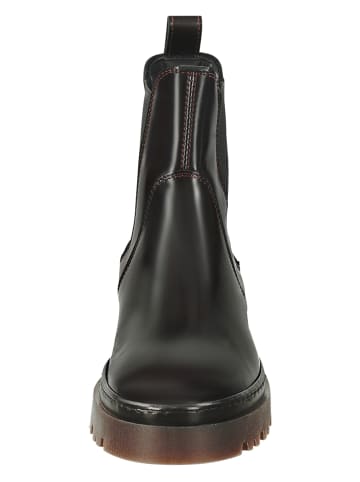 GANT Footwear Leder-Chelsea-Boots "Aligrey" in Bordeaux