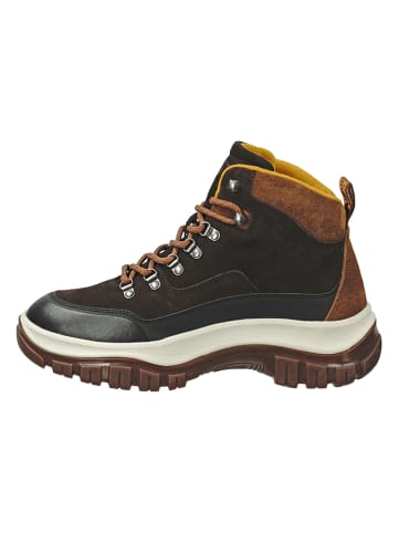 GANT Footwear Leren boots "Hillark" bruin