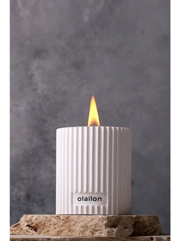 Scandinavia Concept Geurkaars "Damla" wit - 220 g