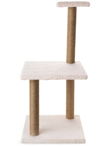 Scandinavia Concept Kratzbaum in Creme - (B)41 x (H)90 x (T)41 cm