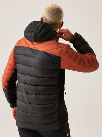 Regatta Hybride jas "Leedre" rood/zwart