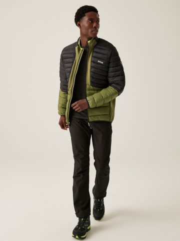 Regatta Hybridjacke "Leedre" in Khaki/ Anthrazit
