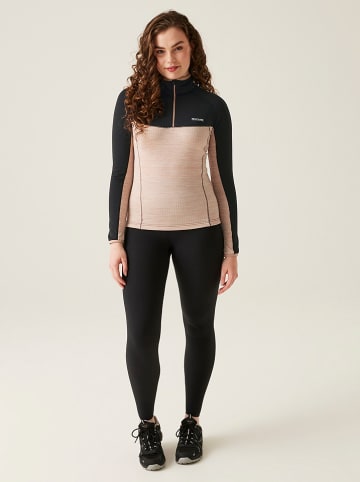Regatta Funktionsshirt "Hepley" in Beige/ Schwarz