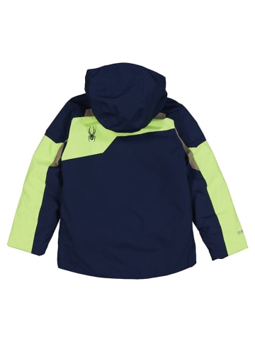 SPYDER Ski-/snowboardjas "Leader" groen/donkerblauw