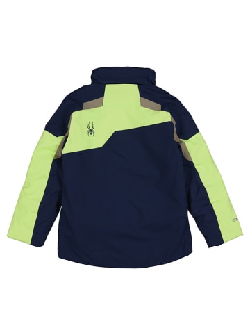 SPYDER Ski-/snowboardjas "Leader" groen/donkerblauw