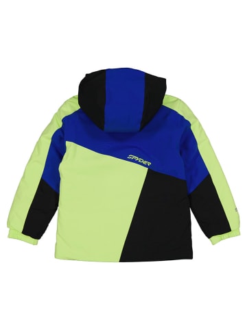 SPYDER Ski-/snowboardjas "Ambush" groen/blauw/zwart