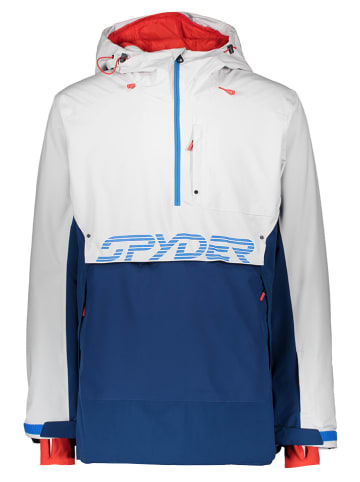 SPYDER Ski-/ Snowboardjacke "Signal" in Blau/ Weiß