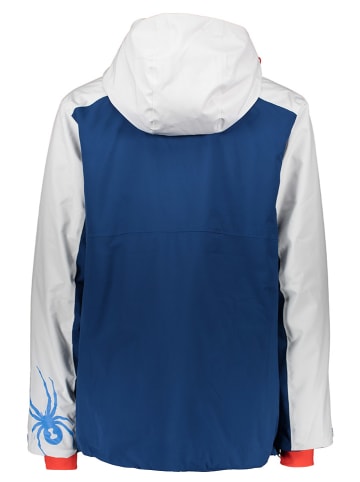 SPYDER Ski-/snowboardjas "Signal" blauw/wit