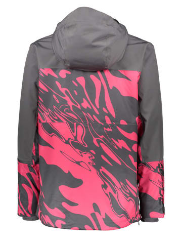 SPYDER Ski-/ Snowboardjacke "All Out" in Pink/ Grau