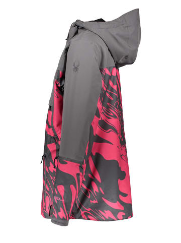 SPYDER Ski-/snowboardjas "All Out" roze/grijs
