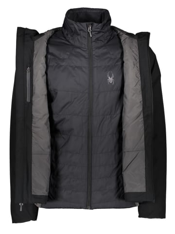 SPYDER 3-in-1 functionele jas "Grand" zwart