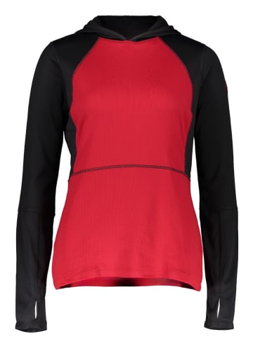 SPYDER Fleecepullover "Charger" in Rot/ Schwarz