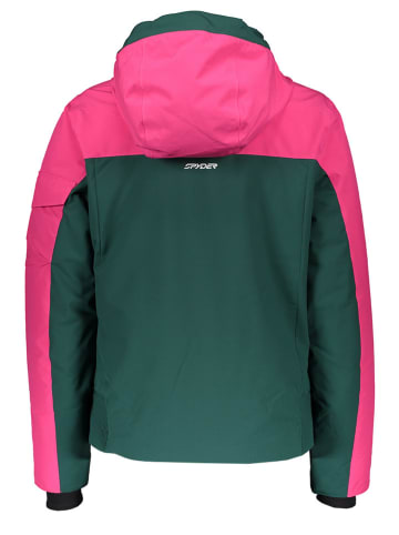 SPYDER Ski-/snowboardjas "Optimist" roze/groen