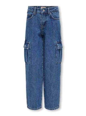 KIDS ONLY Cargojeans - Tapered fit - in Blau