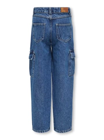 KIDS ONLY Cargospijkerbroek - tapered fit - blauw