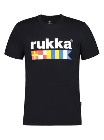 rukka Koszulka "Valkoja" w kolorze czarnym