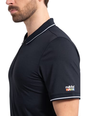 rukka Poloshirt "Palopuro" donkerblauw