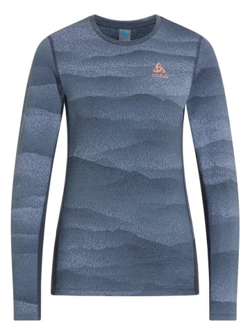 Odlo Functioneel onderhemd "Whistler Eco" donkerblauw/grijs
