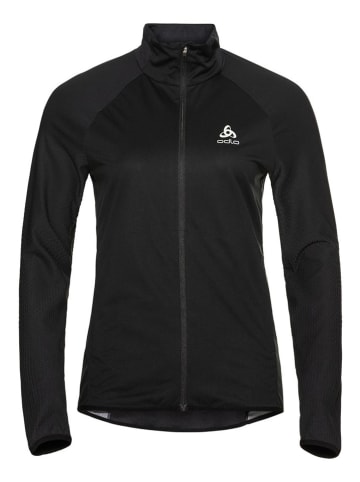 Odlo Laufjacke "Zeroweight Warm Hybrid" in Schwarz